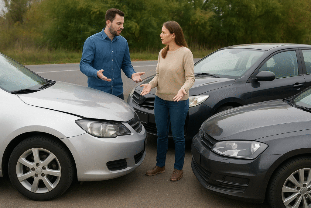 Choque en cadena: quién paga y mitos del seguro