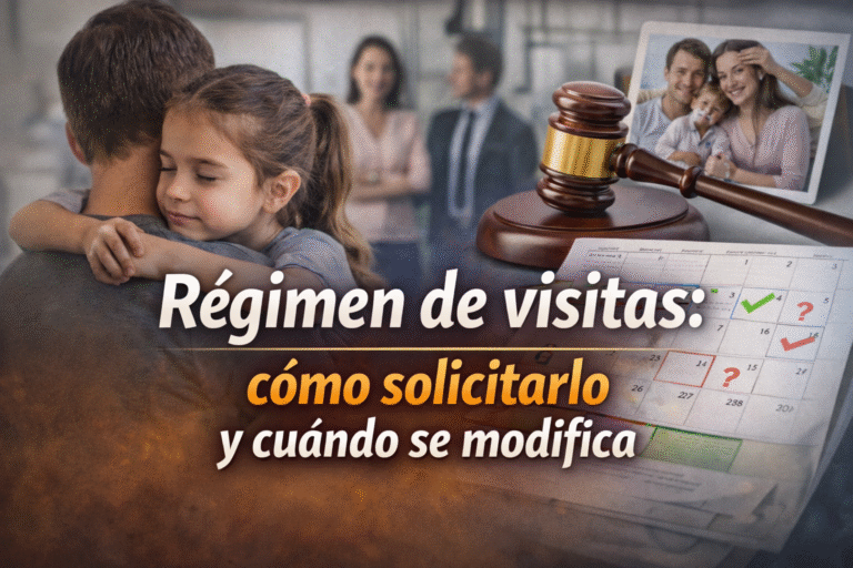 Régimen de visitas
